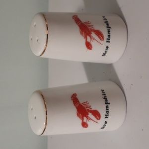 New Hampshire lobster Salt and Pepper Shakers.